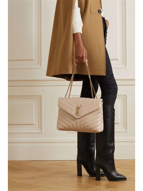 ysl loulou beige medium|Borsa Loulou Saint Laurent .